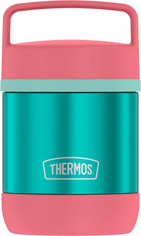 THERMOS Stainless Steel Vacuum 10 Ounce Food Jar, Teal
