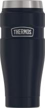 THERMOS Stainless King Vacuum-Insulated Travel Tumbler, 16 Ounce, Midnight Blue