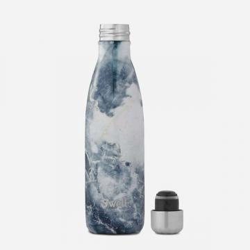 S'well Stainless Steel Water Bottle - 17 Fl Oz - Blue Granite