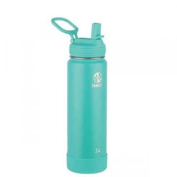 Photo of Takeya Actives Insulated Water Bottle w/Spout Lid, Midnight, 22 Ounce