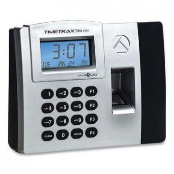 Pyramid TimeTrax Elite Biometric Time Clock, Black