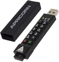 Apricorn 16GB Aegis Secure Key 3Z 256-bit AES XTS Hardware Encrypted USB 3.0 Flash Drive