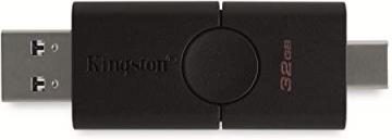 Kingston DataTraveler Duo DTDE/32GB Flash Drive 32GB USB 3.2 Gen1 + Type-C
