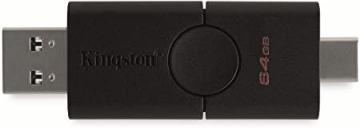 Kingston DataTraveler Duo DTDE/64GB Flash Drive 64GB USB 3.2 Gen1 + Type-C