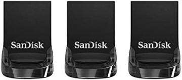 SanDisk 32GB 3-Pack Ultra Fit USB 3.1 Flash Drive (3x32GB)