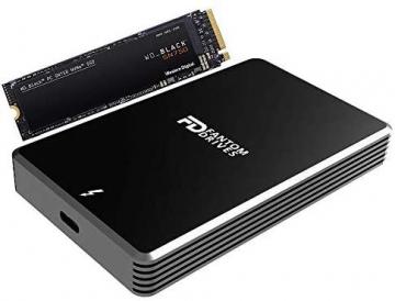 Fantom Drives Extreme 1TB External SSD, Thunderbolt 3, USB Type-C