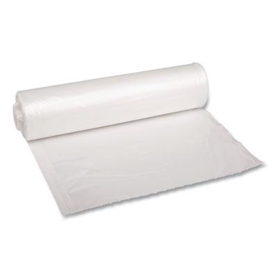 Boardwalk Low Density Repro Can Liners, 33 gal, 1.4 mil, 33" x 39", Clear, 100/Carton
