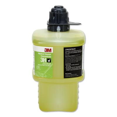 3M Neutral Cleaner Concentrate 3P, Fresh Scent, 0.53 gal Bottle, 6/Carton