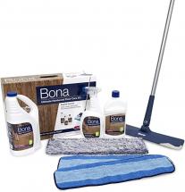 Bona Ultimate Hardwood Floor Care Kit, Clean, Shine, and Protect Wood Floors