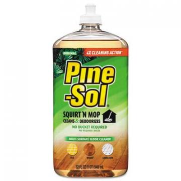 Clorox Pine-Sol Squirt 'n Mop Multi-Surface Floor Cleaner, 32 oz Bottle