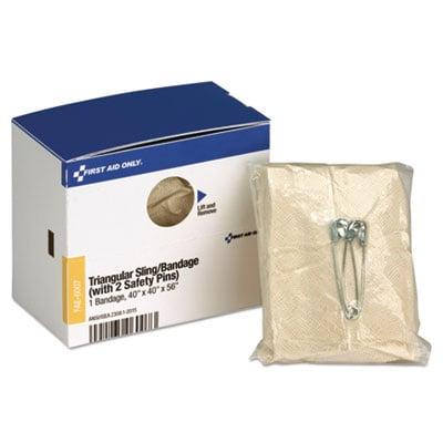 First Aid Only SmartCompliance Triangular Sling/Bandage, 40" x 40" x 56"