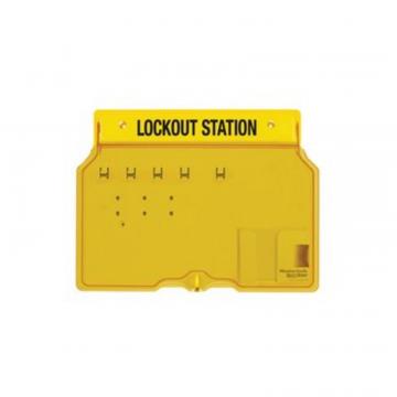 Master Lock Unfilled Padlock Lockout Station with Cover