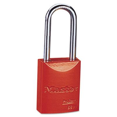 Master Lock Pro Series High Visibility Aluminum Padlock 6835RED