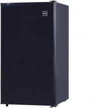 RCA RFR321-B-Black-COM RFR321 Mini Refrigerator, 3.2 Cu Ft Fridge, Black, CU.FT