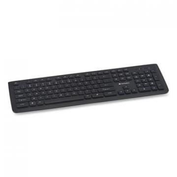 Verbatim Wireless Slim Keyboard, 103 Keys, Black