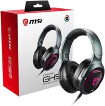 MSI IMMERSE GH50 Gaming Headset 'USB, 7.1 Virtual Surround Sound, Black