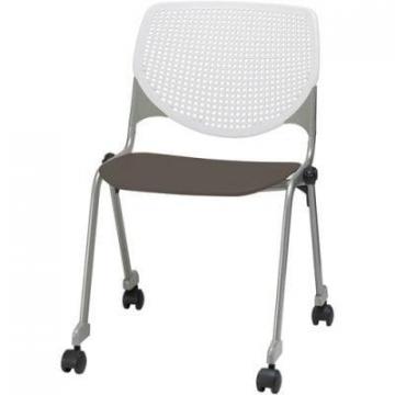 KFI Kool Caster Chair-Perforated Back (CS2300B8S18)
