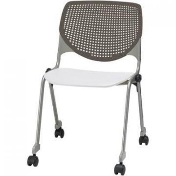 KFI Kool Caster Chair-Perforated Back (CS2300B18S8)