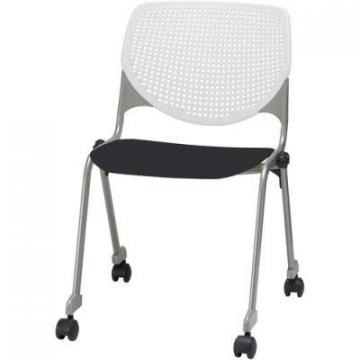 KFI Kool Caster Chair-Perforated Back (CS2300B8S10)