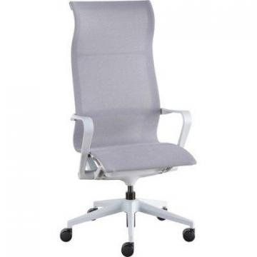Lorell Executive Gray Mesh High-back Chair