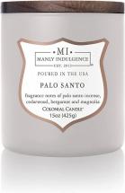 Manly Indulgence Scented Jar Candle, Palo Santo, Signature Collection, Soy Wax Blend, Wooden Wick