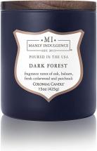 Manly Indulgence - 117197 Fragrance: Dark Forest Scented Jar Candle, 15 oz, White