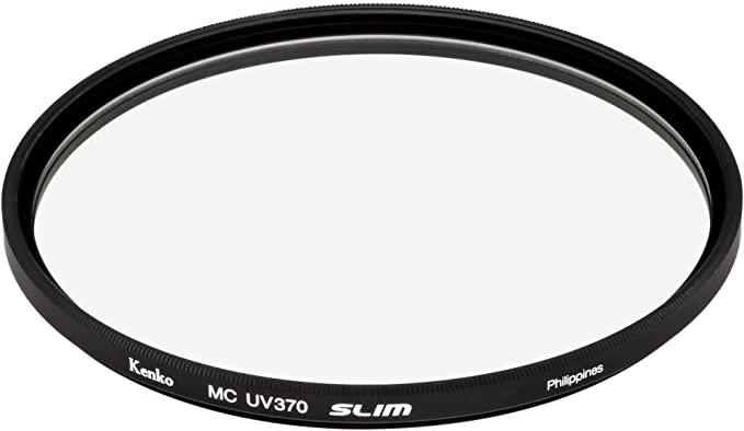 Kenko 77 mm Smart MC UV(370) Filter for Camera, Black