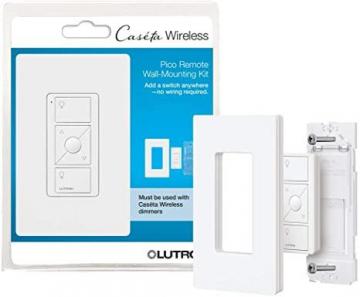 Lutron Lutron, White Caseta Wireless Pico Wall-Mounting Kit, 1 pack