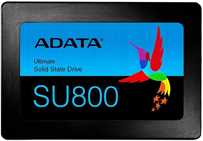 ADATA Ultimate SU800 512GB Solid State Drive (SSD), Black