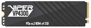Patriot Viper VP4300 1TB M.2 2280 PCIe Gen4 x 4 Internal Gaming Solid State Drive