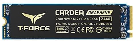 TEAMGROUP T-Force CARDEA Zero Z440 1TB DRAM SLC Cache, 3D TLC NAND, NVMe PCIe Gen4 M.2