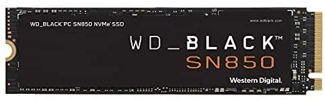 Western Digital WD_BLACK 500GB SN850 NVMe Internal Gaming SSD Solid State Drive