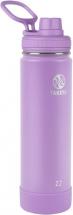 Takeya Actives Insulated Water Bottle w/Straw Lid, Mint, 22 Ounce