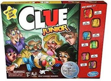 Hasbro Gaming Clue Junior Board Game for Kids Ages 5 and Up