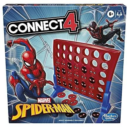 Hasbro Gaming Connect 4 Game: Marvel Spider-Man Edition