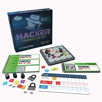 Think ThinkFun Hacker Cybersecurity Coding Game and STEM Toy