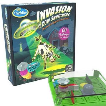 Think ThinkFun Invasion of the Cow Snatchers STEM Toy and Logic Game