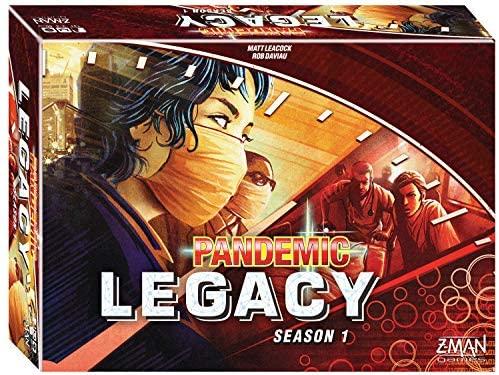 Z-man Pandemic Legacy Season 1 Red Edition Board Game