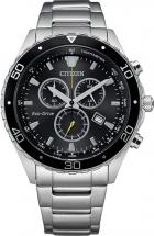 Citizen Men's Weekender Sport Casual Eco-Drive Watch with Stainless Steel Strap, Silver-Tone