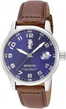 Invicta Men's I-Force 44mm Silver/Black/Blue Dial Stainless Steel Watch