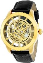 Invicta Men's 'Vintage' Automatic Stainless Steel and Leather Casual Watch