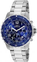 Invicta Men's II Swiss-Quartz Watch with Stainless Steel Strap, Silver