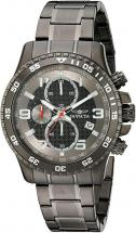 Invicta Men's 14879 Specialty Chronograph Silver Grey Dial Gunmetal Ion-Plated Stainless Steel