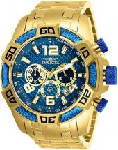 Invicta Men's Pro Diver Stainless Steel Quartz Diving Watch with Stainless-Steel Strap, Gold
