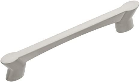 Hickory Hardware Wisteria Collection 96mm Center to Center Pull, Satin Nickel, 4.625"