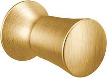 Moen YB0305BG Flara Decorative Cabinet Knob Pull, Brushed Gold
