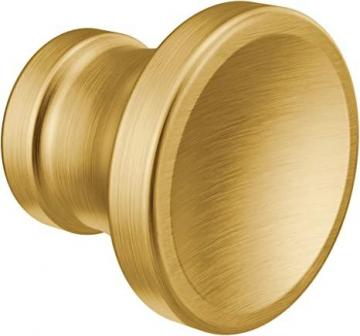 Moen YB0505BG Colinet Traditional Cabinet and Drawer Knob, Brushed Gold