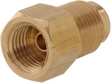 Hillman 58355 Brass Inverted Flare Fitting Conversion Adapter , 5-Pack