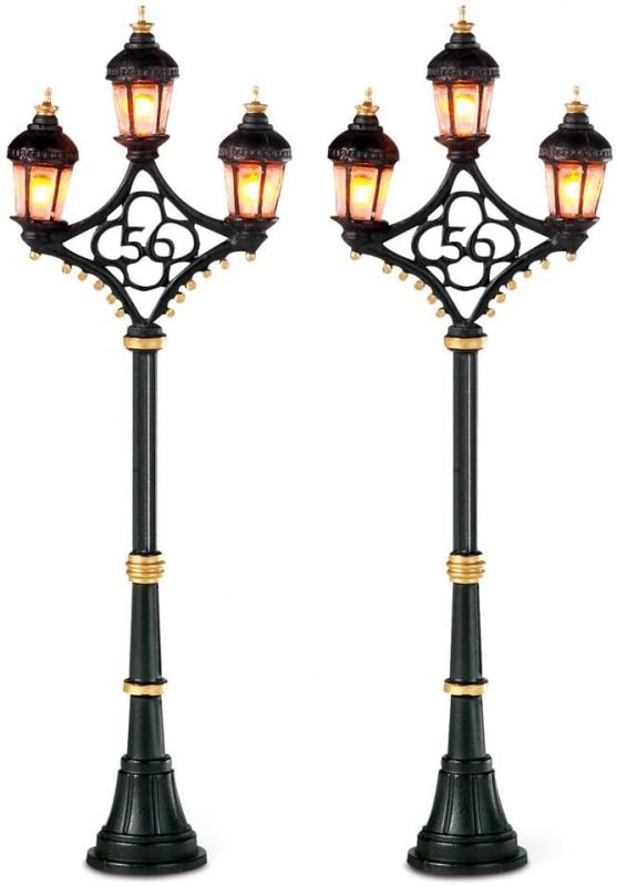 Department 56 Accessories for Villages Fifty-Six Street Lights Accessory Figurine (Set of 2)