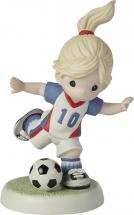Precious Moments 202012 Set Your Goals High Bisque Porcelain Figurine, One Size, Multicolored
